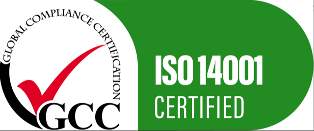 ISO 14001 Environmental Management - certified by Global Compliance Certification